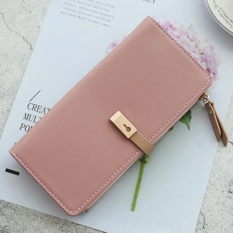 2024 Fashion Wallet Women's Purse Wallet Card Holder Female Clutch Long Purse Multi-card Holder Luxury Designer Lady Coin Purses