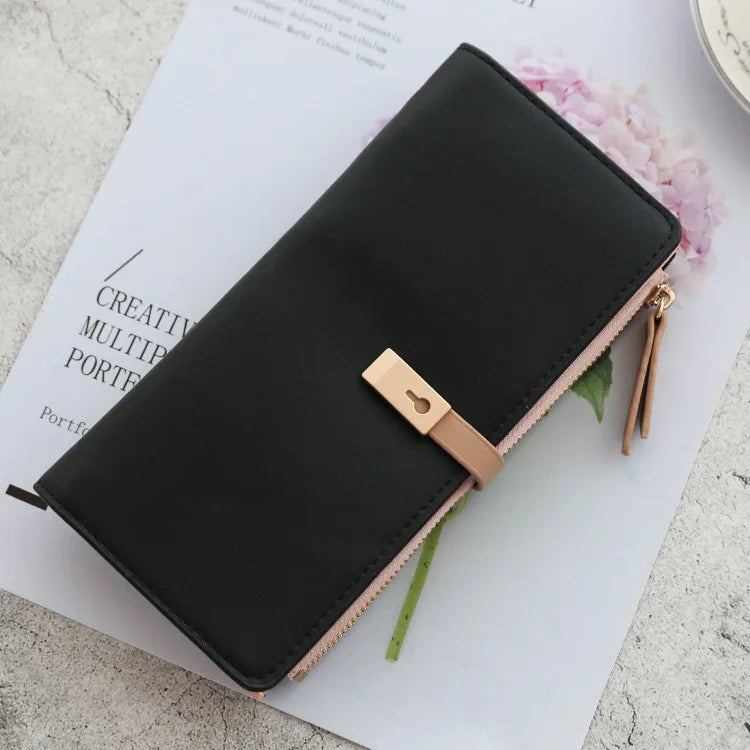 2024 Fashion Wallet Women's Purse Wallet Card Holder Female Clutch Long Purse Multi-card Holder Luxury Designer Lady Coin Purses