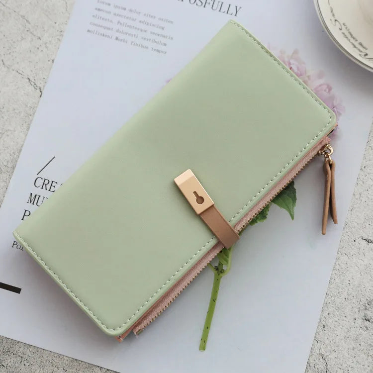 2024 Fashion Wallet Women's Purse Wallet Card Holder Female Clutch Long Purse Multi-card Holder Luxury Designer Lady Coin Purses